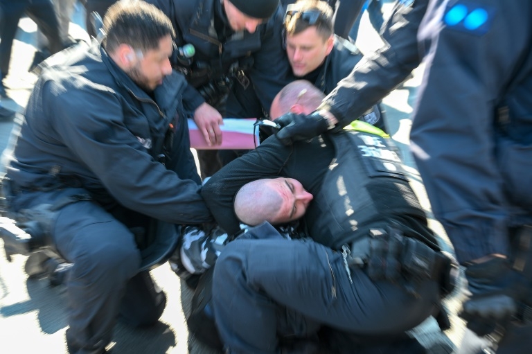 Germany reports 40% jump in politically motivated crime