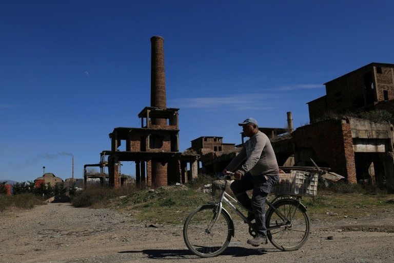 Poisoned legacy of Albania's steel city