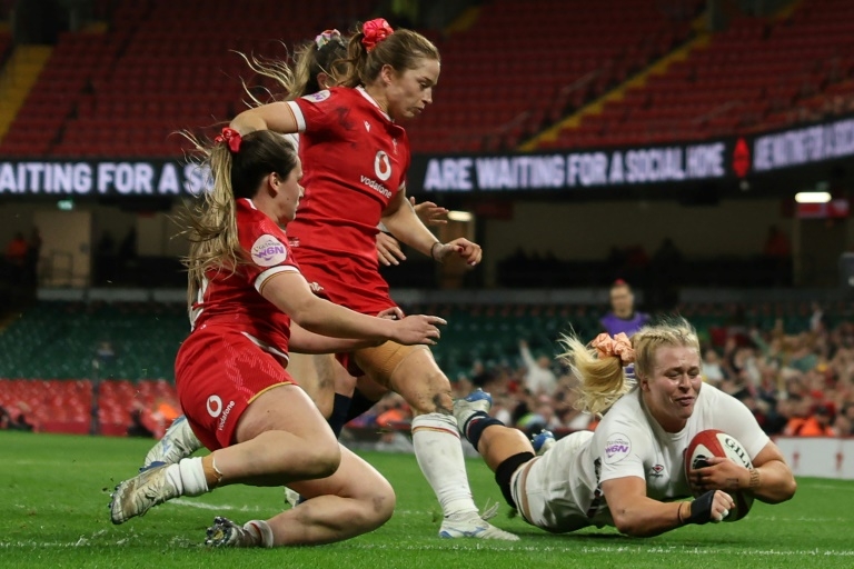Burton in 'dream' England women's rugby debut three years after 25-day coma