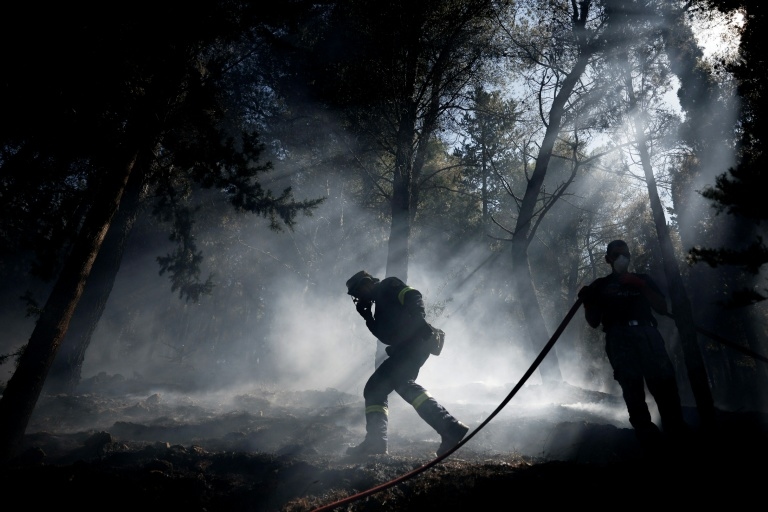 Greece declares emergency on Chios over wildfires