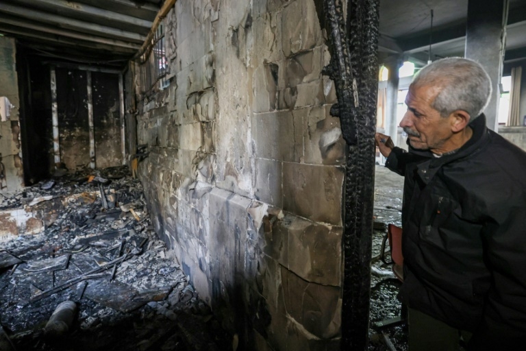 Palestinian officials accuse Israeli forces of damaging historic West Bank mosque