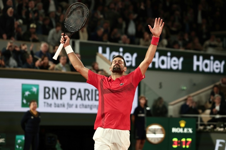 Djokovic downs Zverev to set up French Open semi clash with Sinner