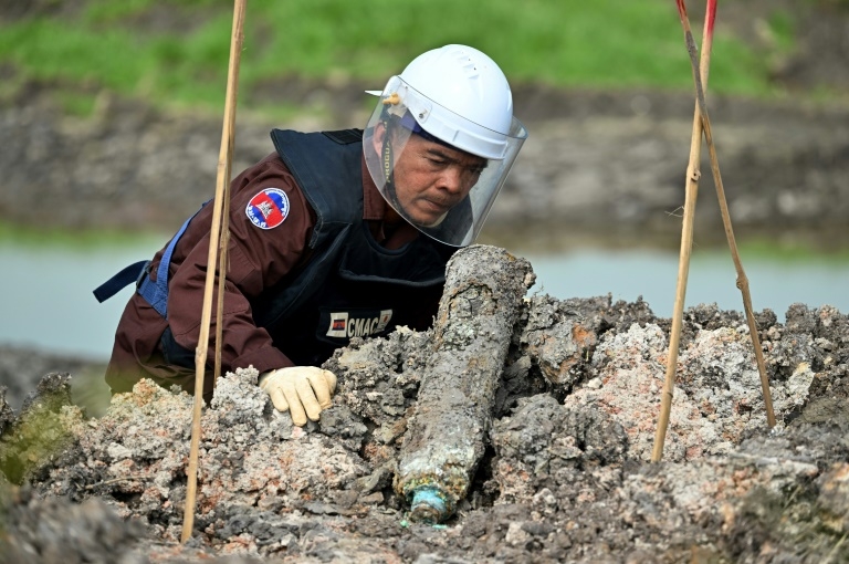 Cambodia to resume demining after US aid waiver