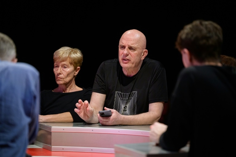 In show stretched over 50 years, Slovenian director shoots for space