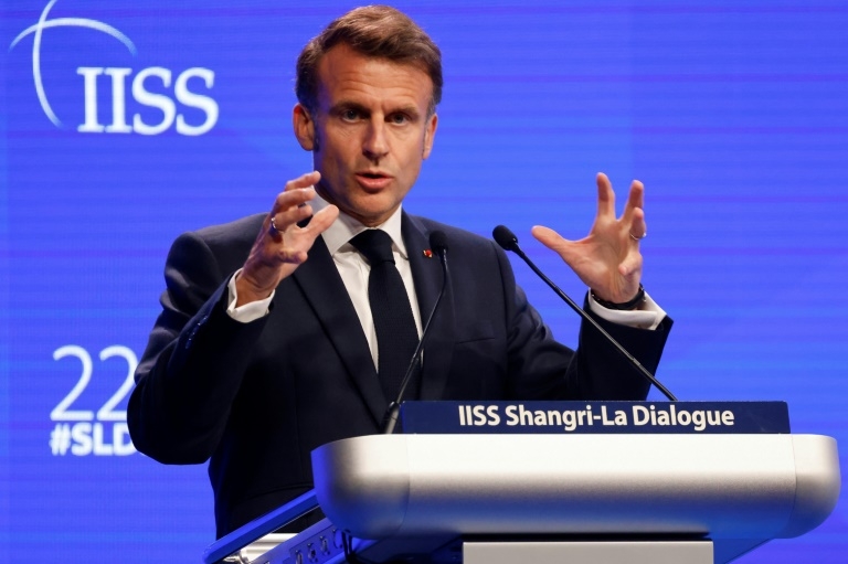 Macron urges Asia, Europe to unite to resist 'spheres of coercion'