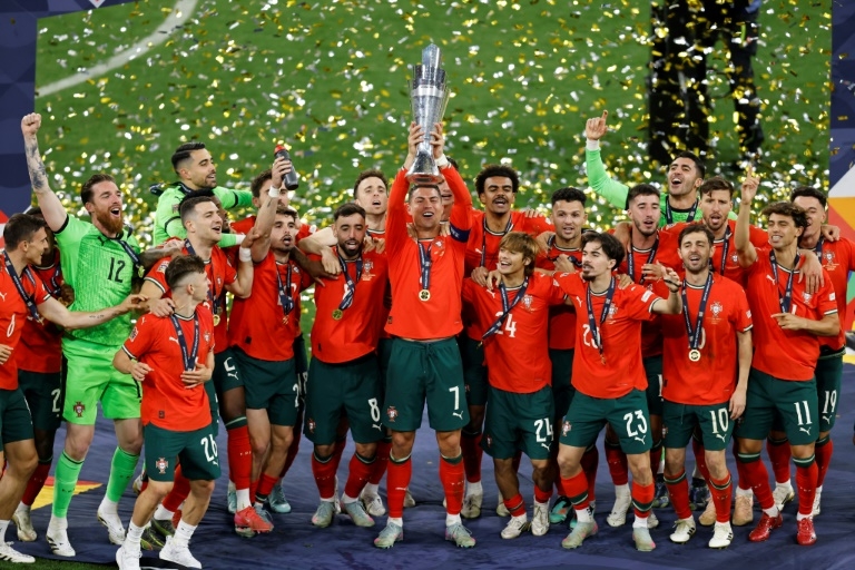 Nations League victors Portugal toast Ronaldo's 'winner mentality'