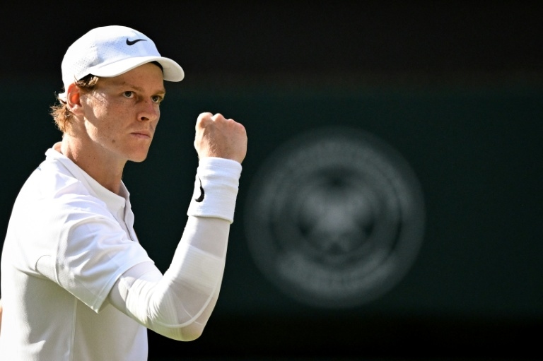Sinner downs Alcaraz to win first Wimbledon