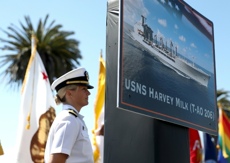 Pentagon chief orders renaming of ship named for gay icon: reports