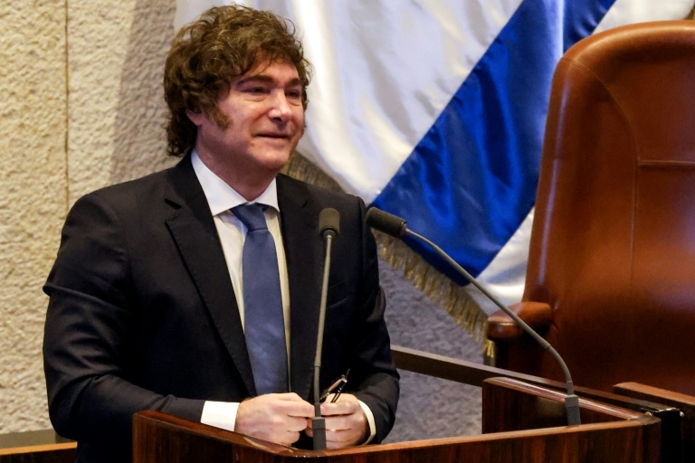 Milei says Argentina to move Israel embassy to Jerusalem in 2026