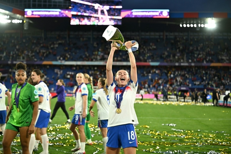 England's Lionesses head home to party after Euro glory