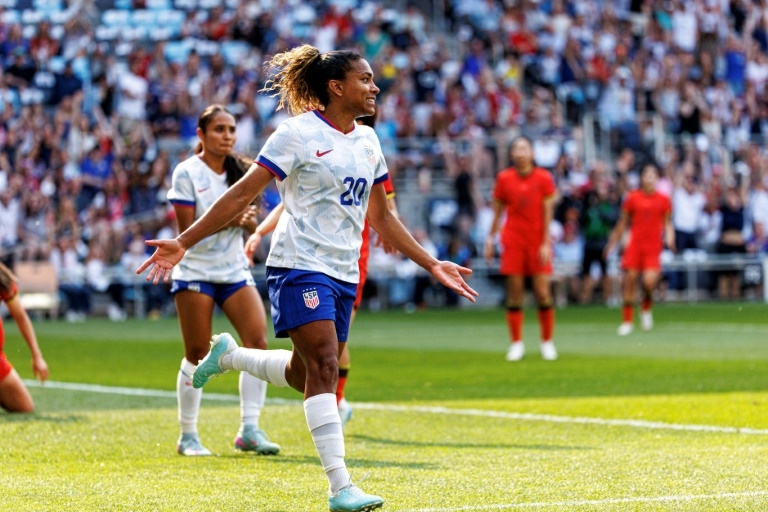 US women cruise past China in friendly win