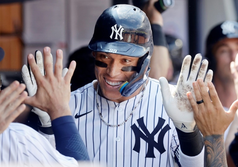 Yankees' Judge fastest to reach 350 MLB homers