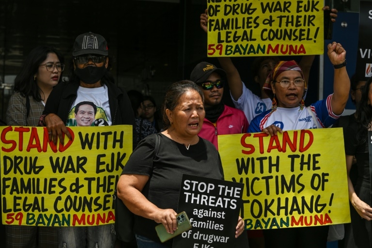 Families of Duterte drug war victims demand probe into online threats