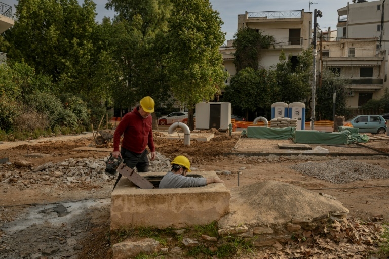 Arid Athens turns to ancient aqueduct as climate crisis bites
