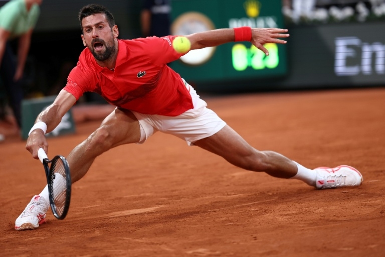 Djokovic and Sinner flex muscles to reach French Open last 16 as Keys survives