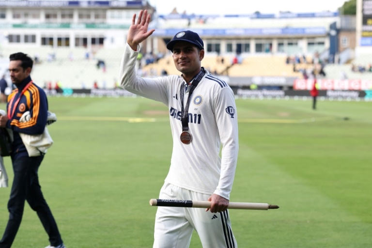 India captain Gill hailed back home after 'brilliant' Test win