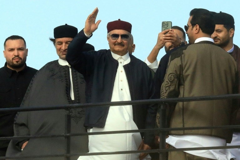 Libya commander Haftar seeks to force international engagement