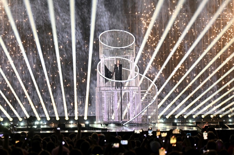 Lights, cameras, action at Eurovision Song Contest final