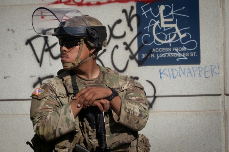 US appeals court allows Trump control of National Guard in LA
