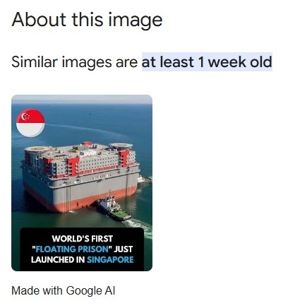 Baseless Singapore 'floating prison' claims spread online