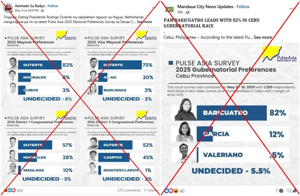Philippine polling firm disowns 'local election survey' graphics