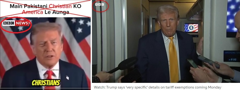 AI-generated video of Trump pledging to 'bring Pakistani Christians to US' spreads online