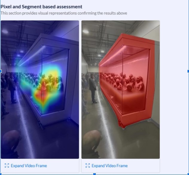 AI-generated footage of zombie-like creatures does not show lab-grown humans