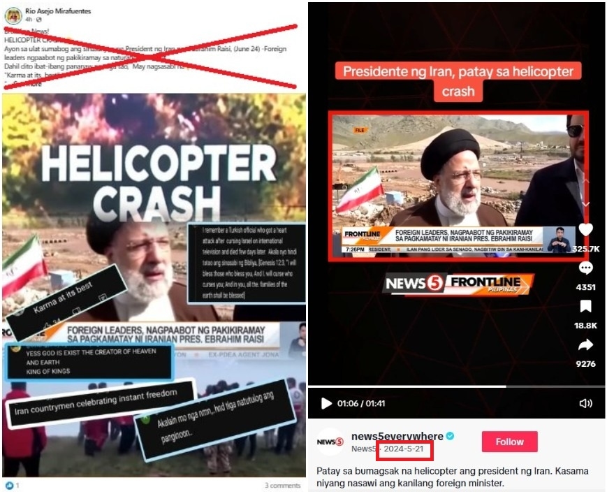 Ex-Iranian president did not die in latest Iran-Israel war