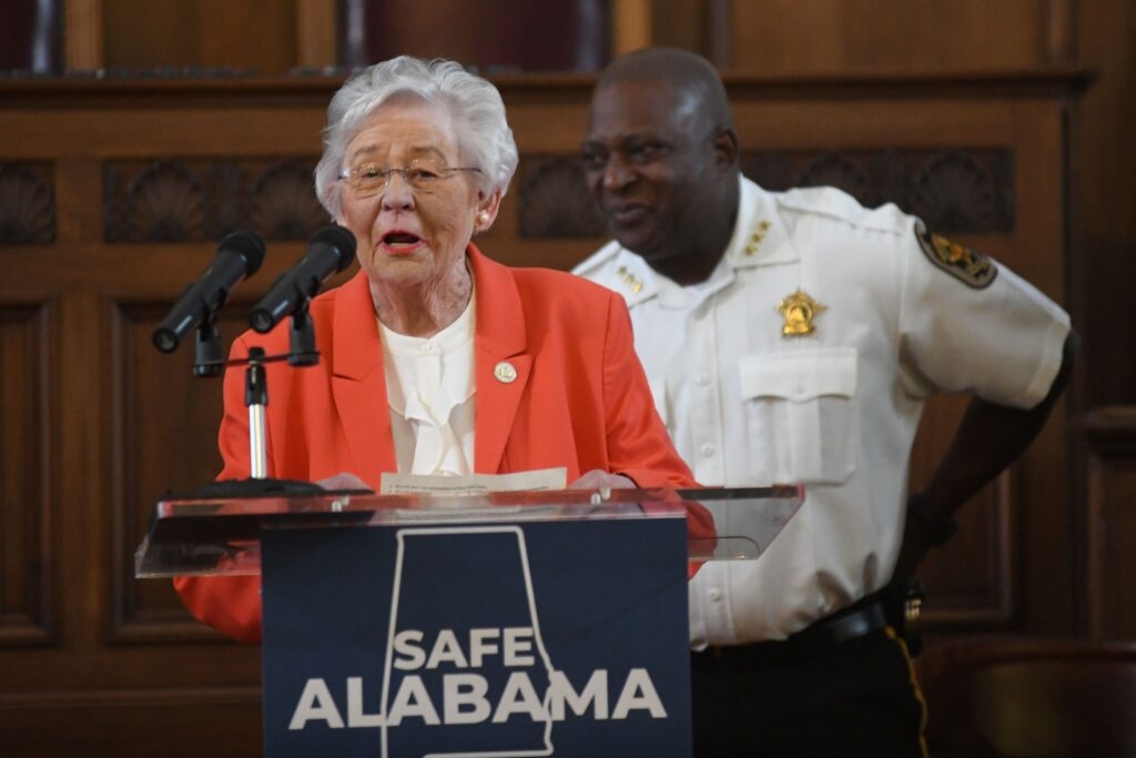 Alabama Legislature passes most bills in Gov. Kay Ivey's public safety package