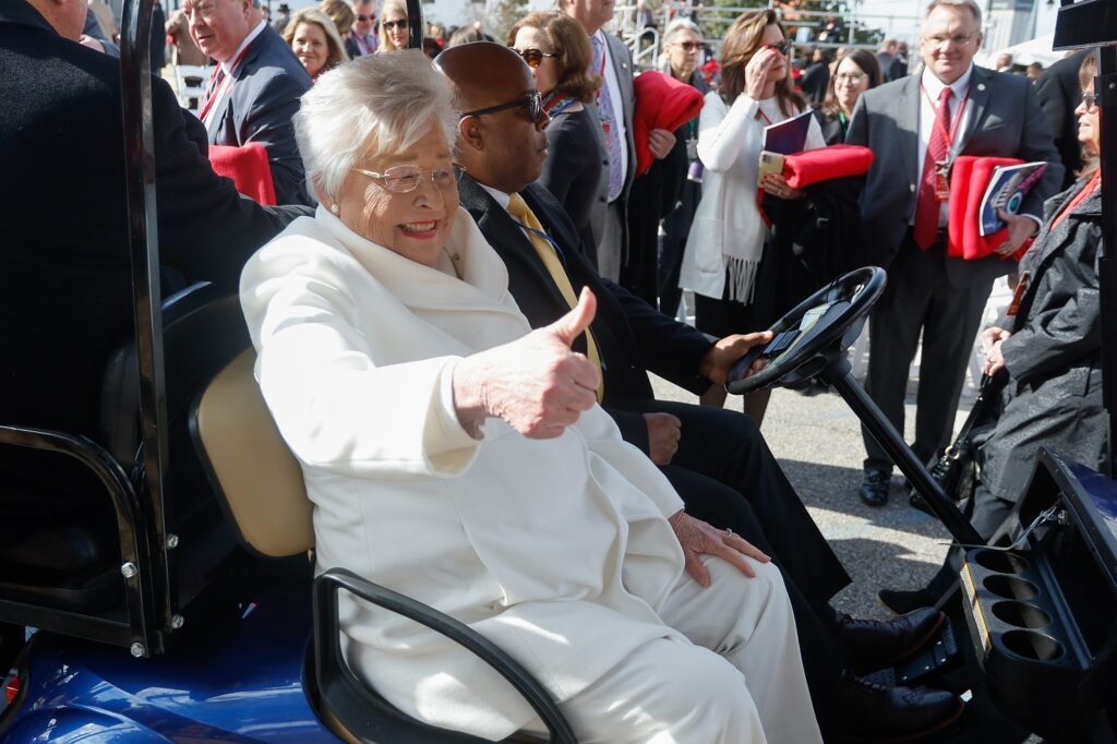 Gov. Kay Ivey touts arrest of Honduran man without legal status in traffic stop