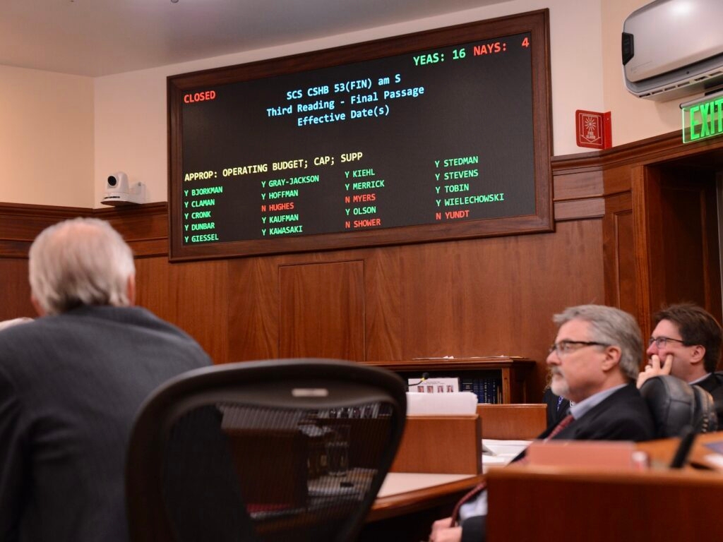 Alaska Senate approves pared-down budget draft while warning of ‘coming storm' in state finances