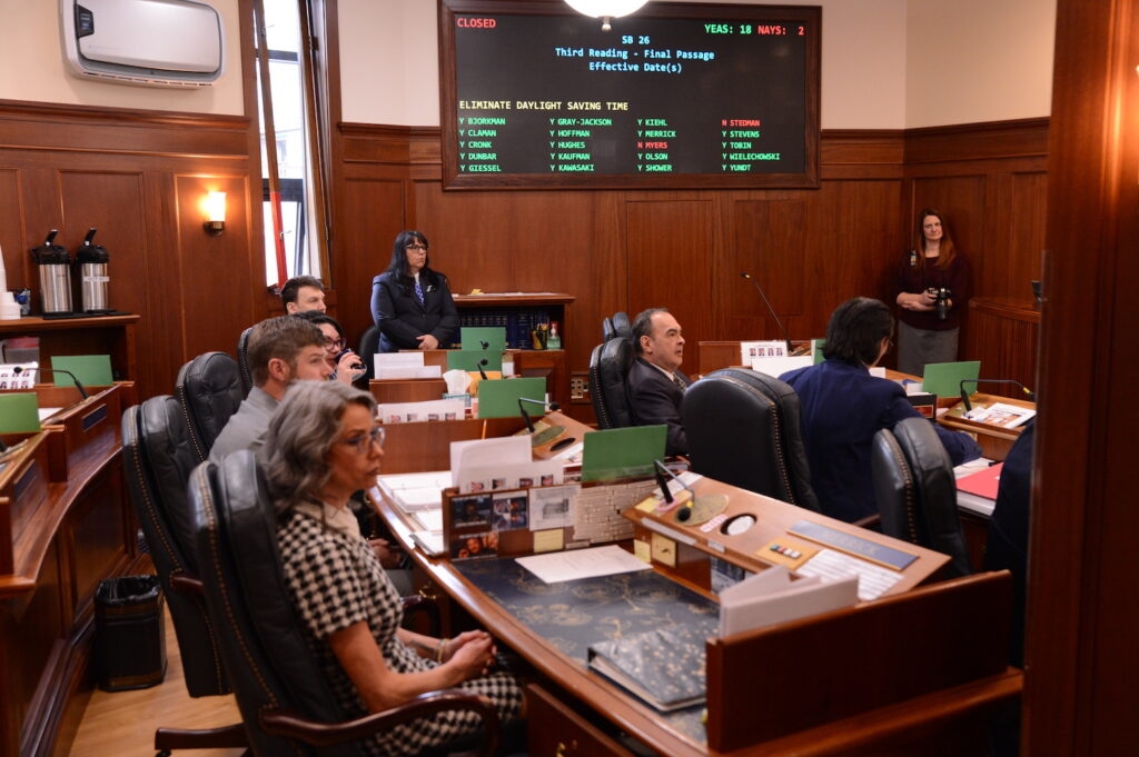 Alaska senators vote to end daylight saving time in America's farthest-north state