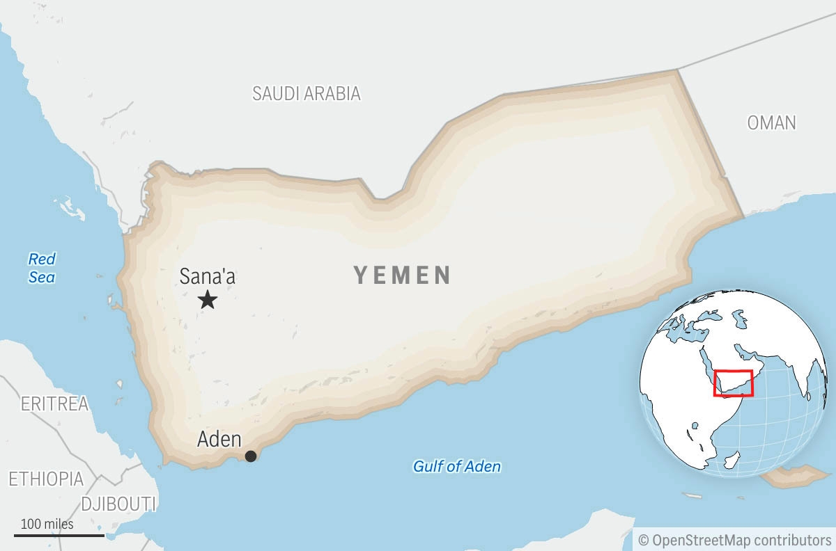Israel attacks Yemeni port city, Houthi rebels say