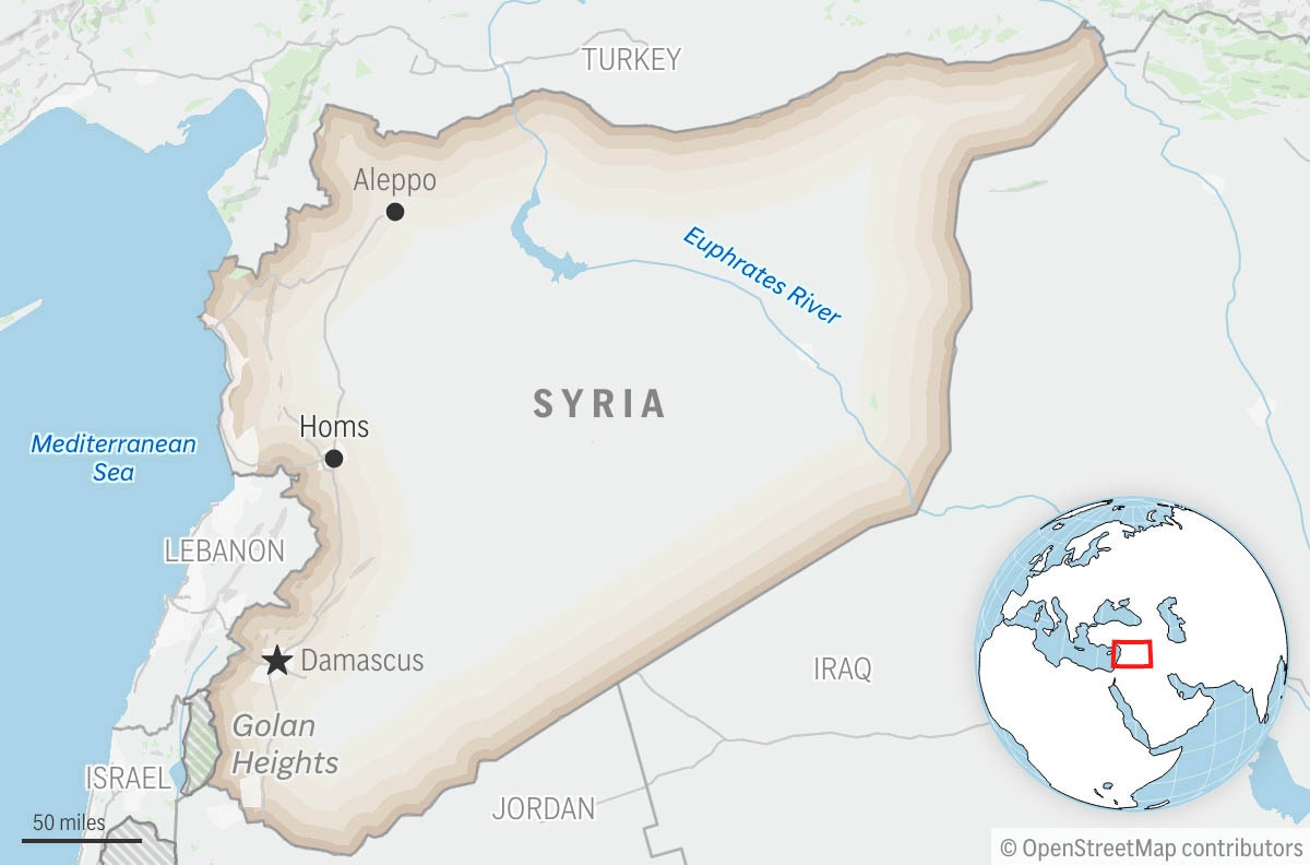 Israel says rockets fired from Syria for the first time since Bashar Assad's fall