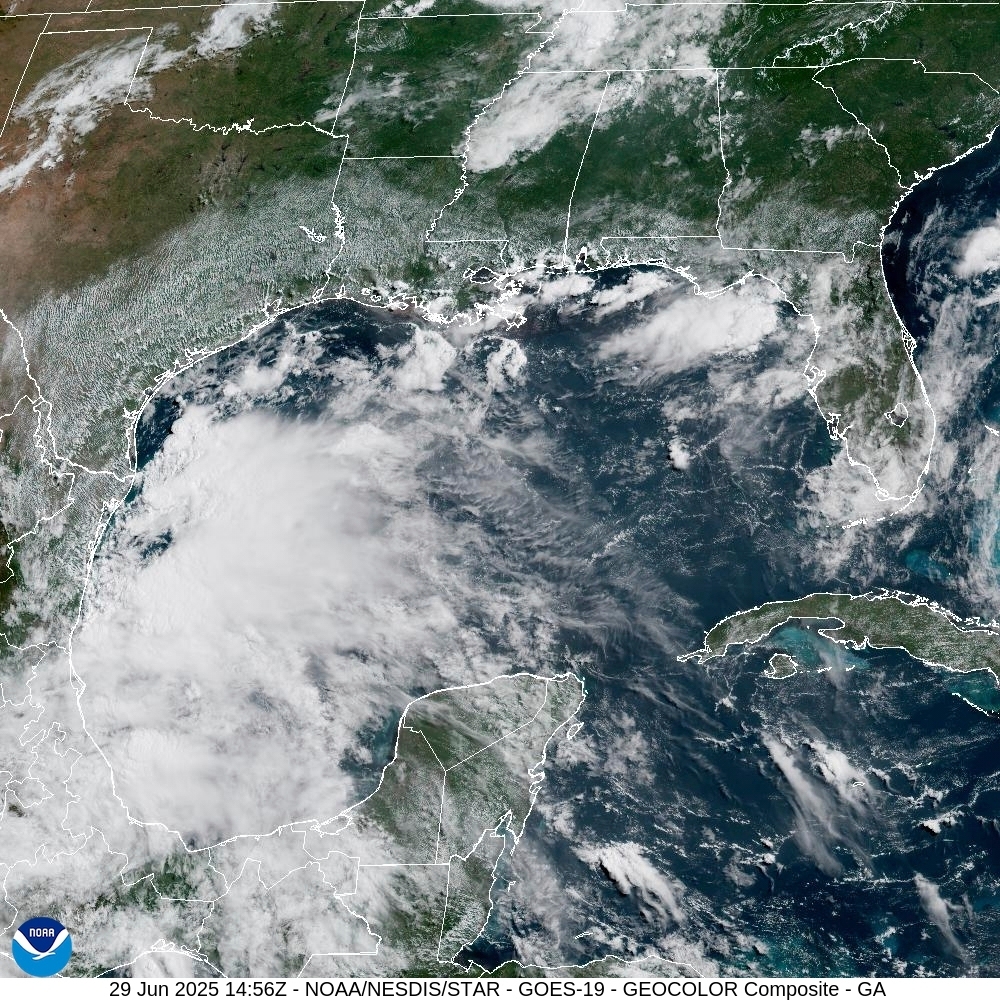 Tropical Storms Barry and Flossie form off Mexico's southeast and southwest coasts