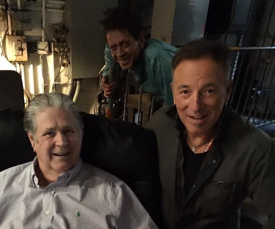 The night Jersey rock royalty, including Bruce Springsteen, saluted Brian Wilson at PNC