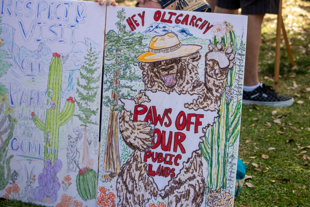 Outdoor enthusiasts rally at Arizona Capitol to defend public lands from federal cuts