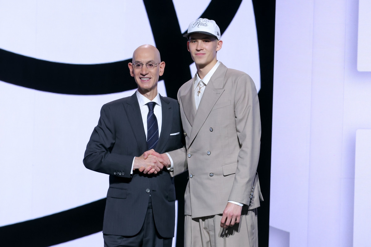 Nets' Egor Demin Name Drops Luka Doncic During NBA Draft