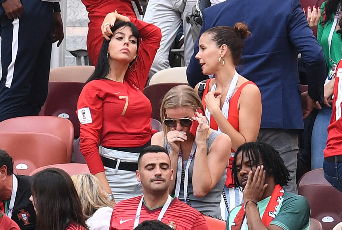 Cristiano Ronaldo's Girlfriend Georgina Rodriguez Turns Heads in Bold Black Outfit on Tuesday