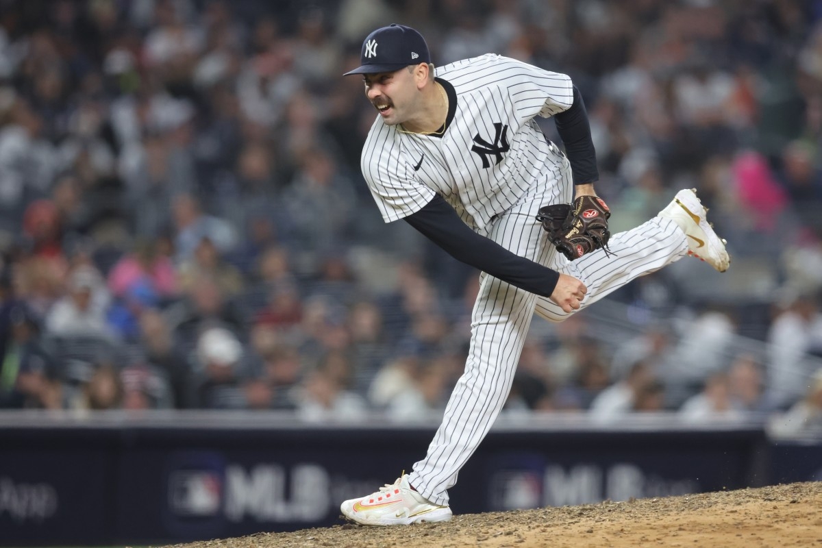 Dodgers bring in former Yankees reliever for bullpen depth