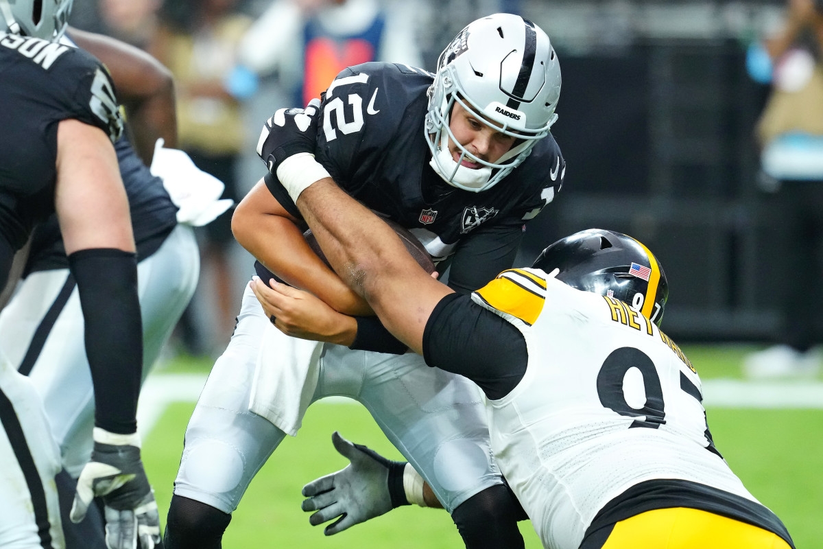 Cam Heyward Has Strong Response to Raiders OL Jackson Powers-Johnson