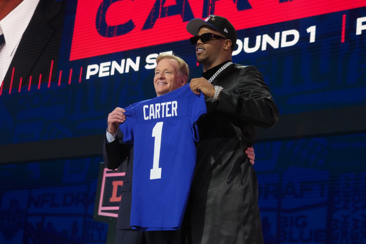 Abdul Carter Wants Legendary Giants Uniform Number