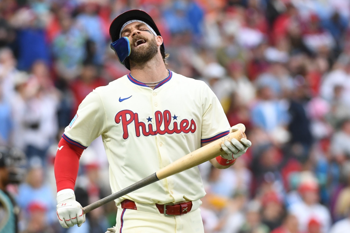Bryce Harper ‘Frustrated' With Results at the Plate in the Early Goings
