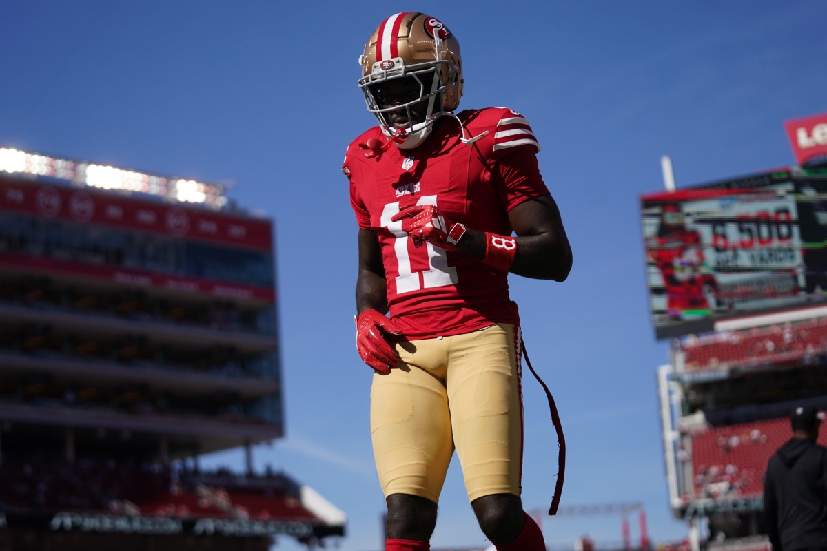 The San Francisco 49ers have already made one major change to their receiving corps this offseason and now a second move has been urged, but one that would reel in a much greater reward.