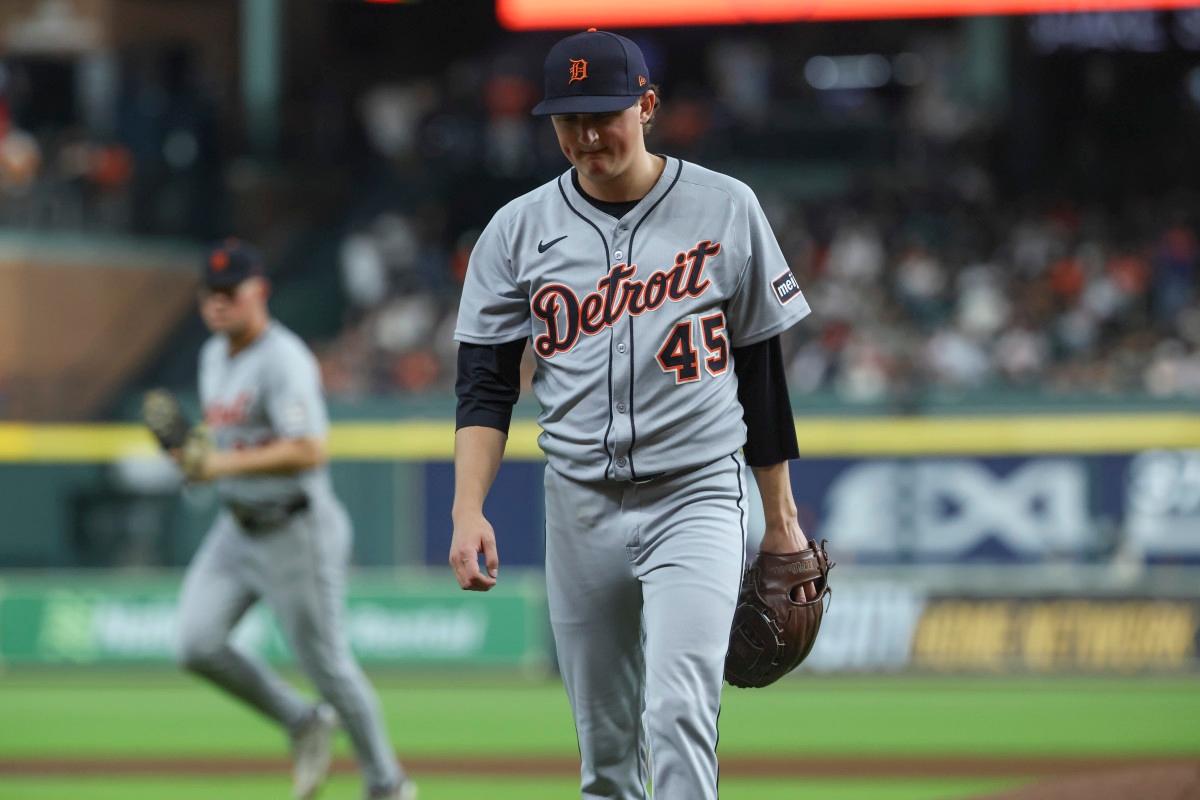 Detroit Tigers place starter Reese Olson (finger) on IL