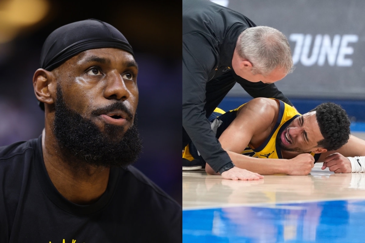 LeBron James Had One Word After Tyrese Haliburton's Game 7 Injury