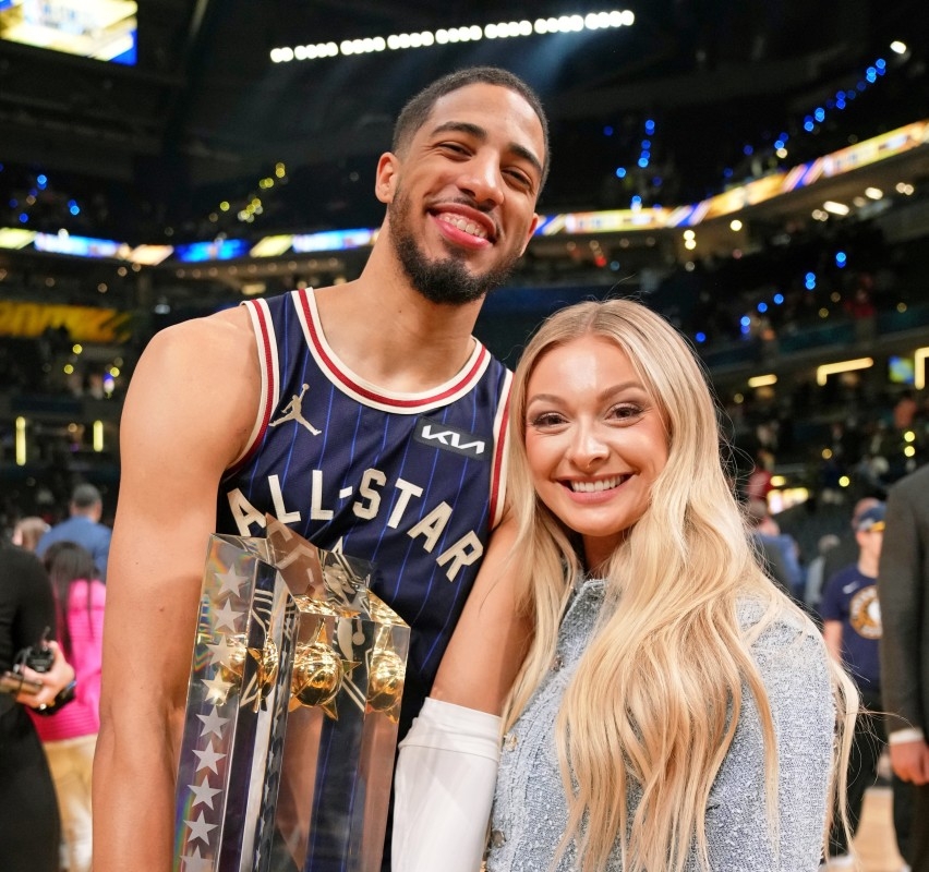 Tyrese Haliburton's Girlfriend Jade Jones Flexes NBA Finals Outfit with One Word
