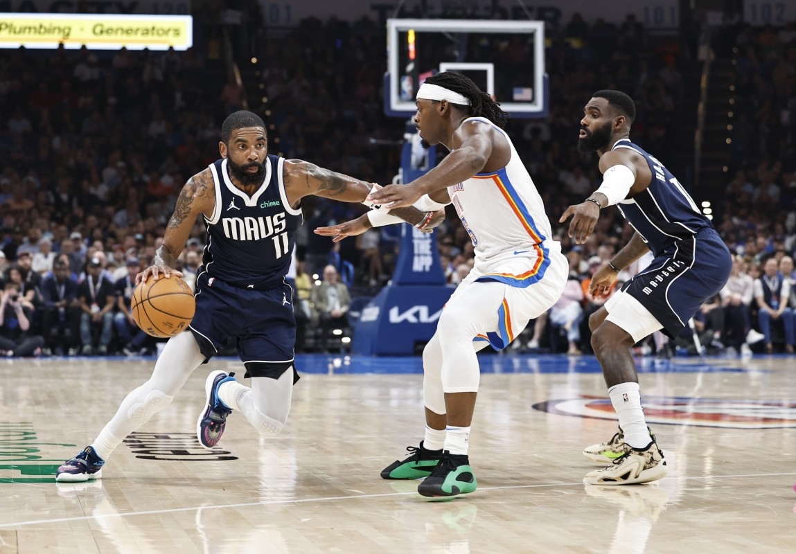 Kyrie Irving Commits to Mavs With $119 Million Deal on Eve of "Flagg Day"