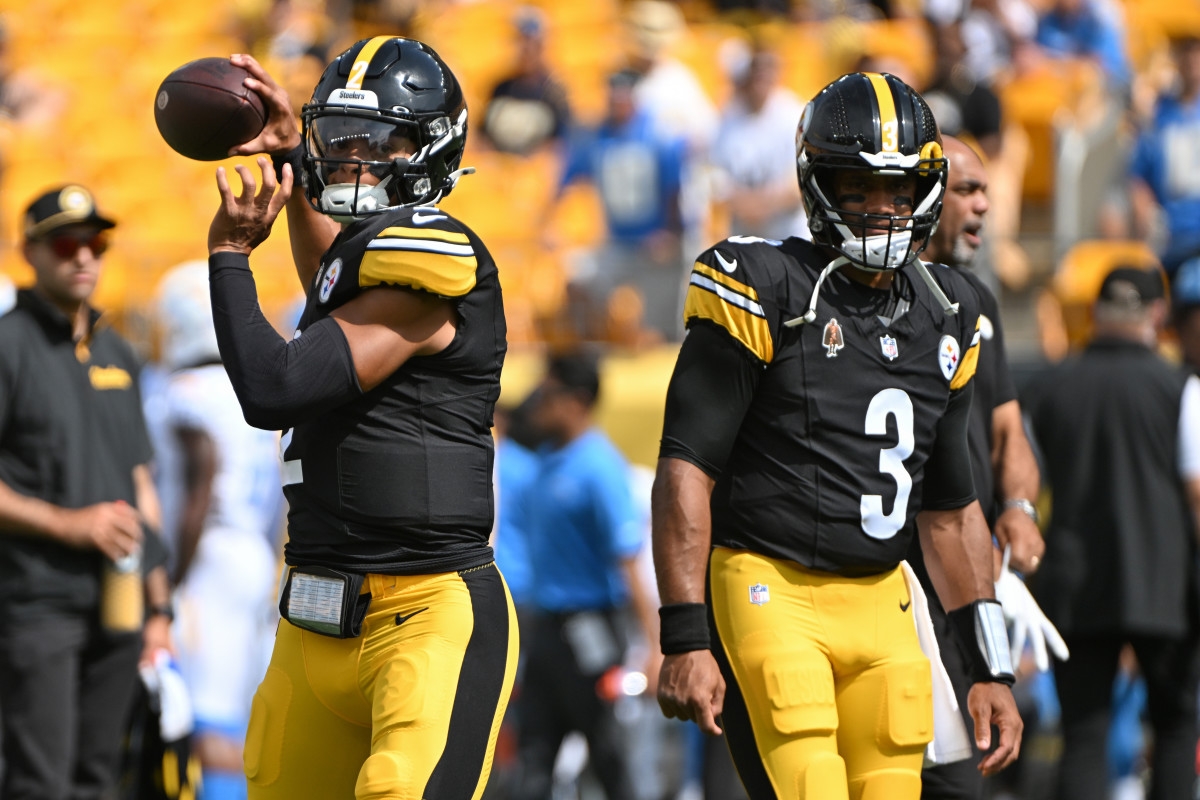 The Pittsburgh Steelers decided to bench Justin Fields for Russell Wilson in 2024.