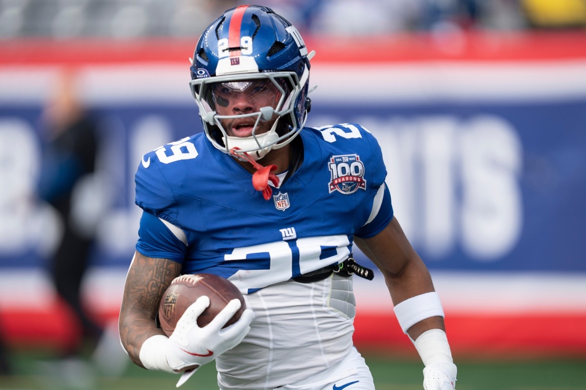 Tyrone Tracy Jr. Named Giants' Breakout Candidate